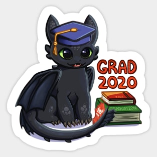 Grad 2020 Toothless Sticker